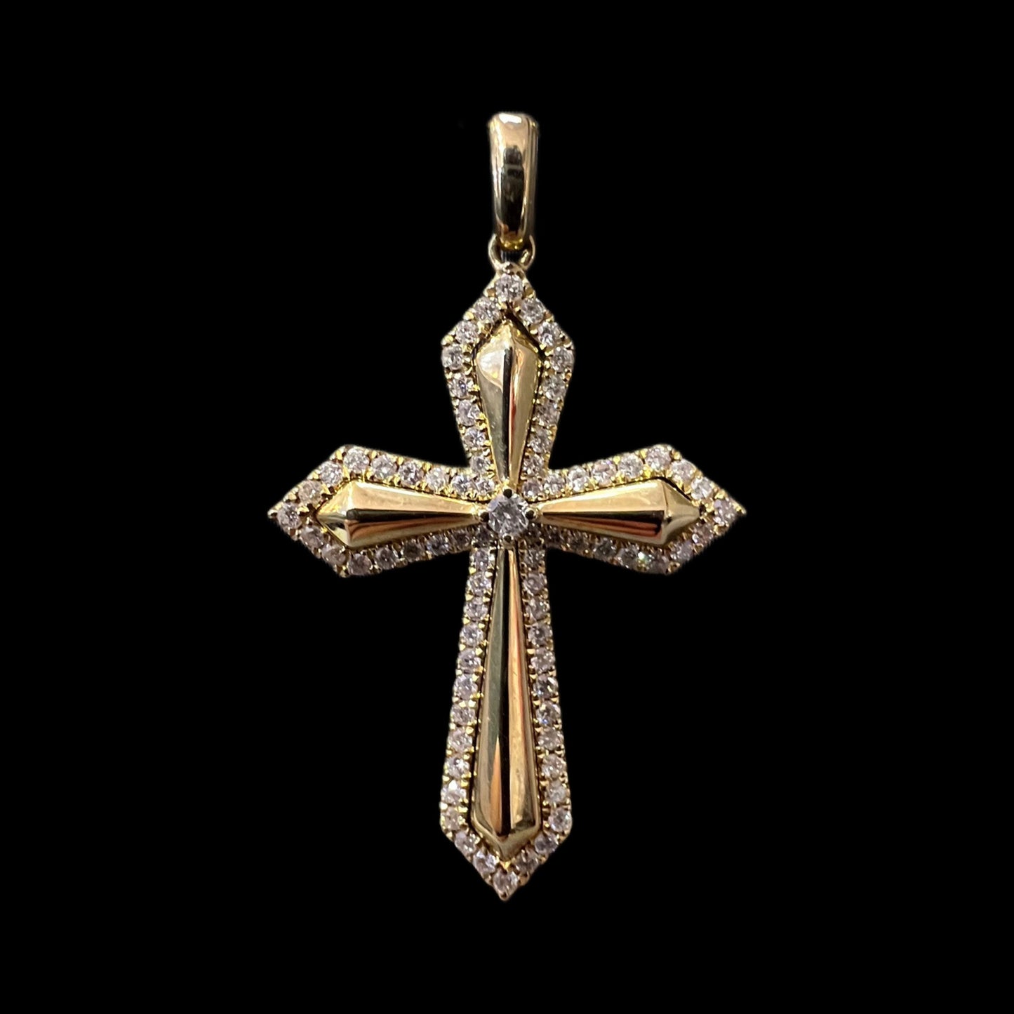 Traditional Diamond Cross