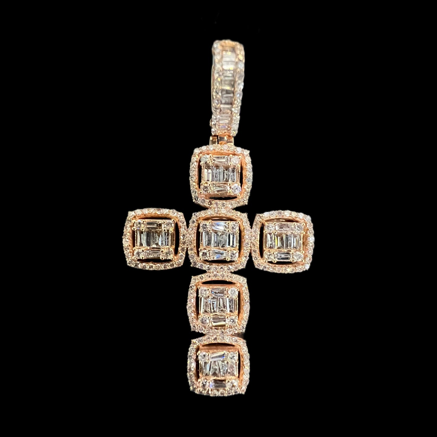 Men's Fancy Diamond Cross